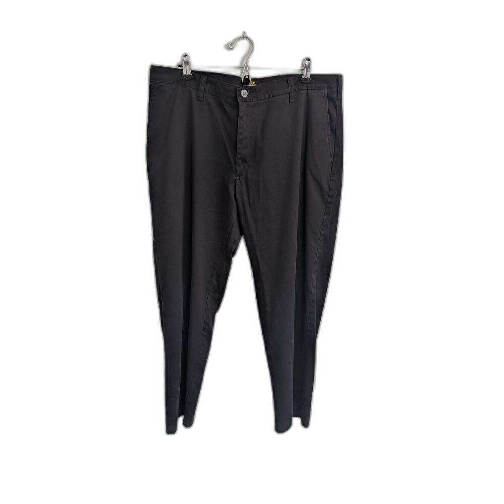 Lee Men's Total Freedom Relaxed Fit Pants Black 38X30